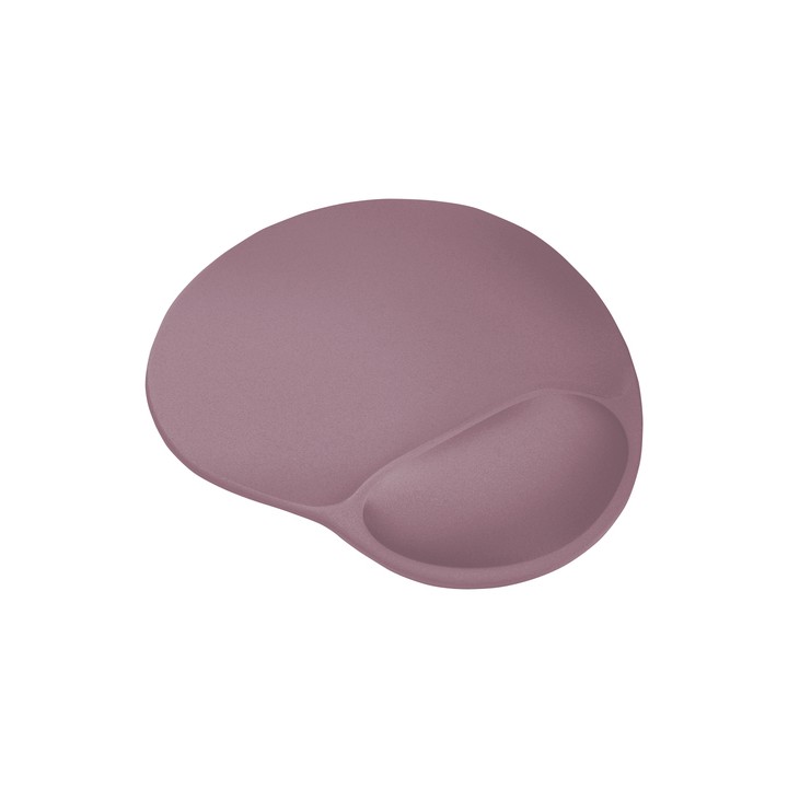 TRUST TAPPETINO/MOUSEPAD ERGONOMICO CON POGGIAPOLSO - BIGFOOT - ROSA