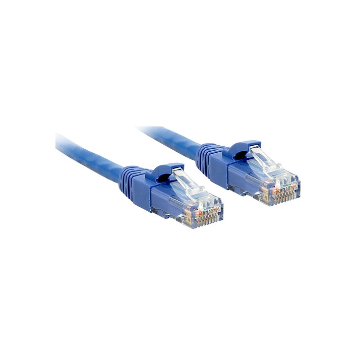 LINDY CAVO CAT. 6 U/UTP BLU 0,3M