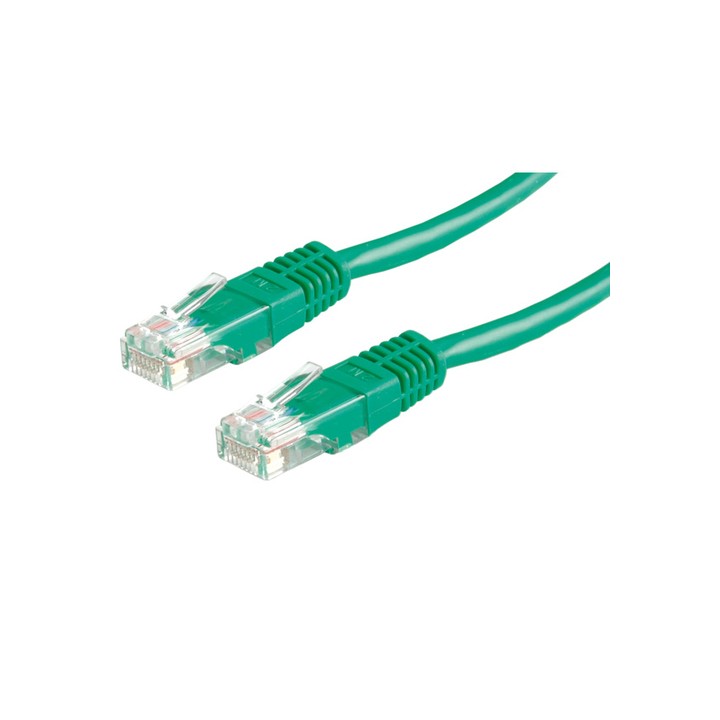 VALUE CAVO UTP PATCHCORD CAT.6 CLASS E VERDE 5M