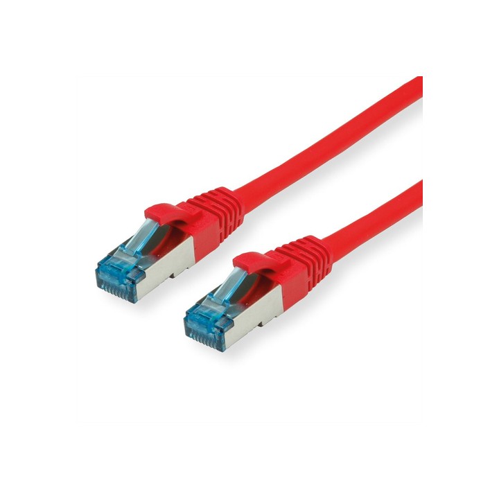 VALUE CAVO S/FTP (PiMF) PATCHCORD CAT 6A, CLASS EA, ROSSO, 1,5M