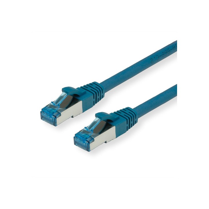 VALUE CAVO S/FTP (PiMF) PATCHCORD CAT 6A, CLASS EA, BLU, 1,5M