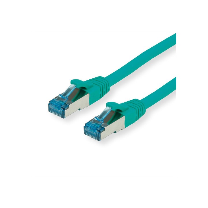 VALUE CAVO S/FTP (PiMF) PATCHCORD CAT 6A, CLASS EA, VERDE, 1,5M