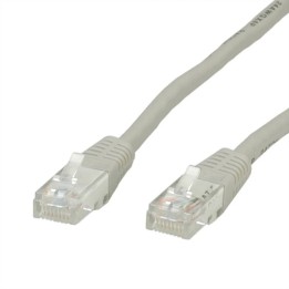 VALUE CAVO DI RETE UTP PATCHCORD CAT.6/CLASS E, GRIGIO, 2M