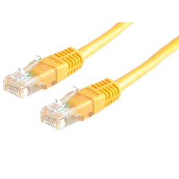 VALUE CAVO UTP PATCHCORD CAT 6, CLASS E, GIALLO, 2M