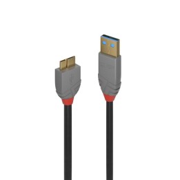 LINDY CAVO USB ANTHRA LINE 3.0 TIPO A MASCHIO A MICRO B MASCHIO 1 MT..