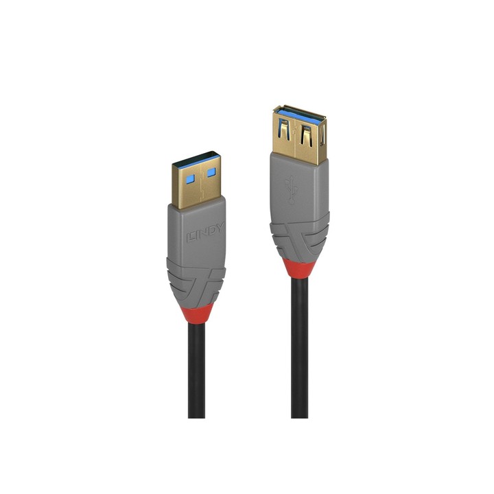 LINDY PROLUNGA USB 3.2 TIPO A, 5 GBIT/S, ANTHRA LINE, 1M