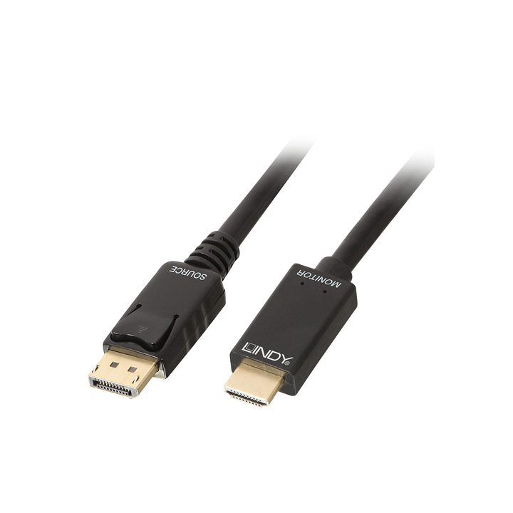 LINDY CAVO DISPLAYPORT/HDMI 4K30 (DP: PASSIVO) 1M
