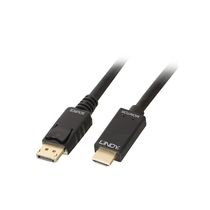 LINDY CAVO DISPLAYPORT A HDMI 4K30 2 MT