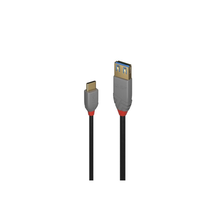 LINDY CAVO ADATTATORE USB 3.1 TIPO C/A ANTHRA LINE, 15CM