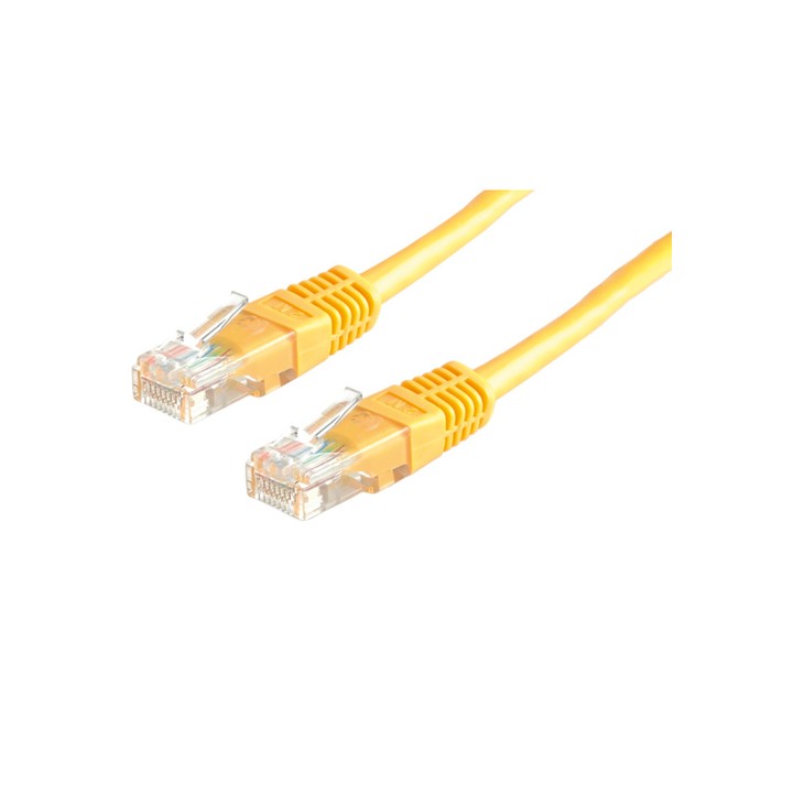 VALUE CAVO UTP PATCHCORD CAT.6/CLASS E, GIALLO, 10M