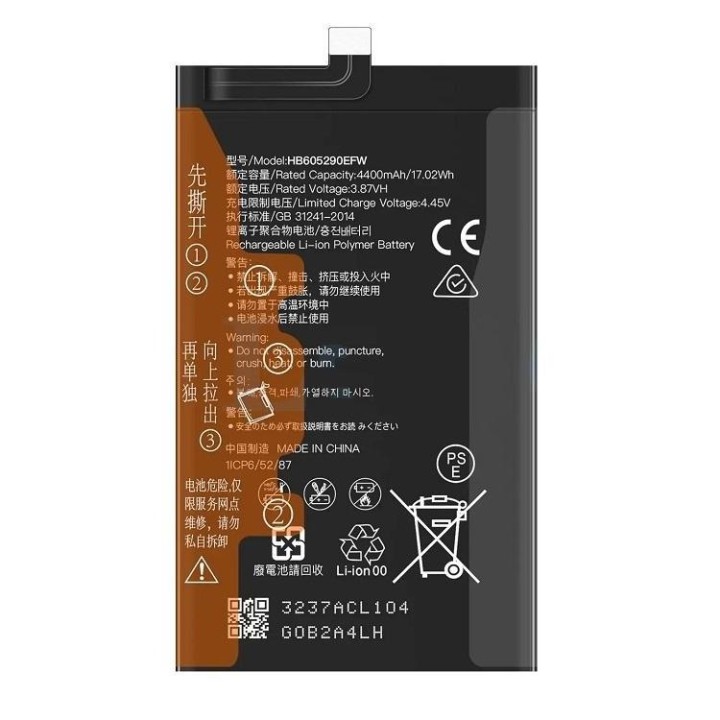 BATTERIA HB605290EFW PER HUAWEI MATE X2 (TET-AN00)