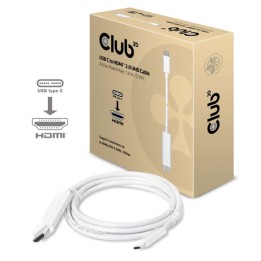 CLUB3D USB TYPE C 3.1 GEN 1 TO HDMI 2.0 CABLE 1.8 METERS/ 5.9 FEET -..