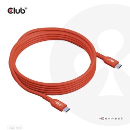 CLUB3D USB2 TYPE-C Bi-DIRECTIONAL USB-IF CERTIFIED CABLE DATA 480Mb,..