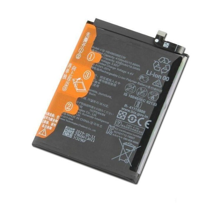 BATTERIA ORIGINALE HB486586ECW PER HUAWEI MATE 30 / MATE 30 LITE / P4.
