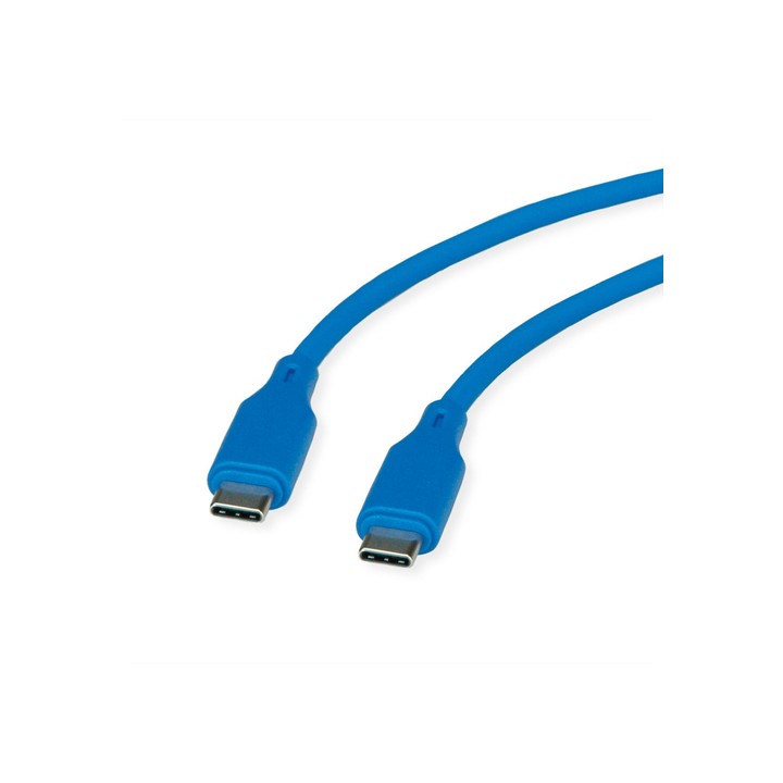 ROLINE CAVO USB COLORATO, 1M, BLU