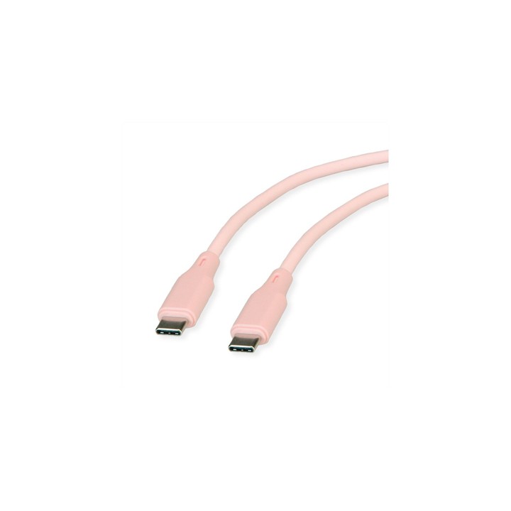 ROLINE CAVO USB COLORATO, 1M, ROSA