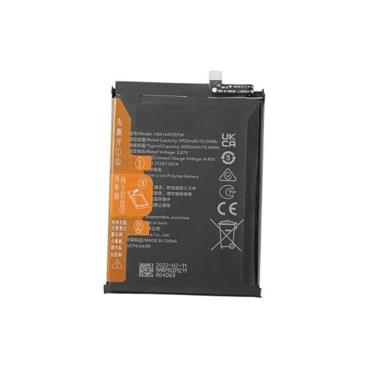 BATTERIA ORIGINALE HB416492EFW PER HONOR X8 (TFY-LX1 TFY-LX2 TFY-LX3)