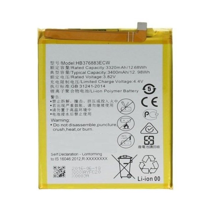 BATTERIA ORIGINALE HB376883ECW PER HUAWEI P9 PLUS