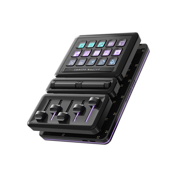 COOLER MASTER HUB, PIATTAFORMA MODULARE, BASE MAGNETICA, MODULI STREA.
