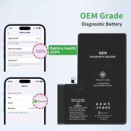 BATTERIA DE GRANDE CAPACITA (2460 mAh) PER APPLE IPHONE 13 MINI 5.4 (.