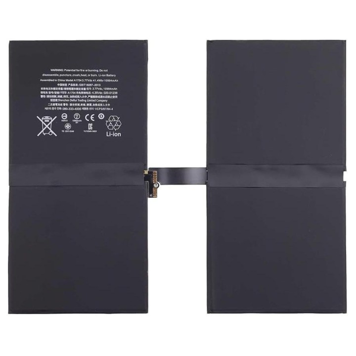 BATTERIA ORIGINALE A1754 PER APPLE IPAD PRO 12.9 (2017) A1670 A1671 A.