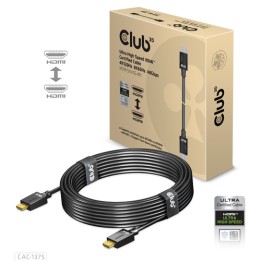 CLUB3D HDMI 2.1 MALE TO HDMI 2.1 MALE ULTRA HIGH SPEED 4K 120HZ 8K60H.