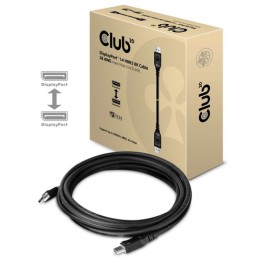 CLUB3D DISPLAYPORT 1.4 HBR3 CABLE MALE / MALE 5 METERS/16.40FT 8K @60.