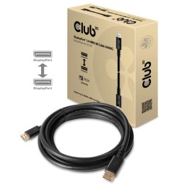 CLUB3D DISPLAYPORT 1.4 HBR3 CABLE MALE / MALE 4 METERS/13.12FT.8K @60.