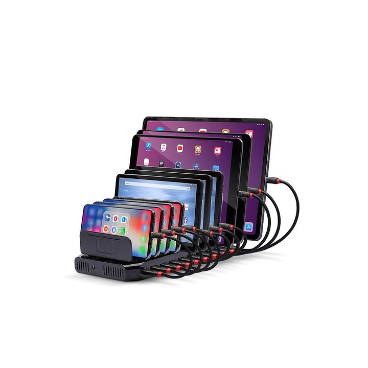 LINDY STAZIONE DI RICARICA USB, 10 PORTE, 96W