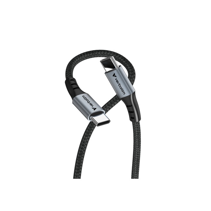 VERBATIM CAVO SYNC CHARGE USB C TO USB C 100W 120 CM