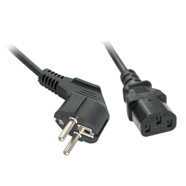 LINDY CAVO DI ALIMENTAZIONE SCHUKO IEC, 5M