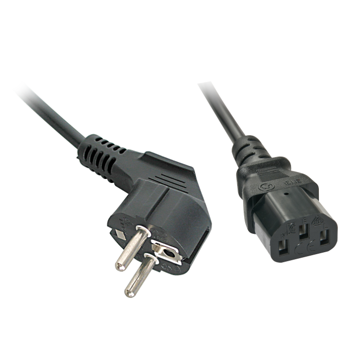 LINDY CAVO DI ALIMENTAZIONE SCHUKO IEC, 5M