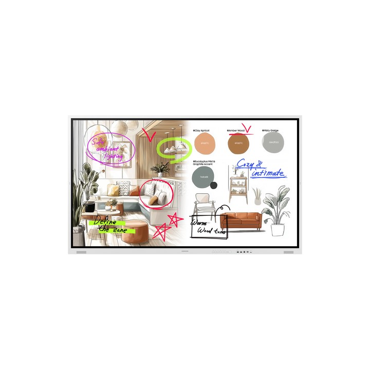 SAMSUNG DISPLAY TOUCH 85, FLIP PRO, 4K UHD 450 CDM