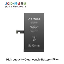 JCID BATTERIA DE GRANDE CAPACITA (4650 MAH) PER APPLE IPHONE 15 PLUS..