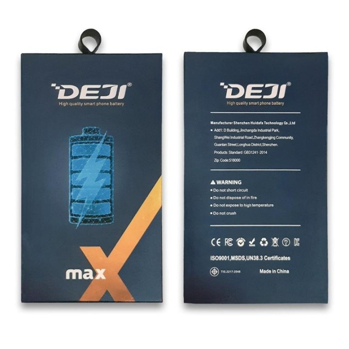 DEJI BATTERIA DE GRANDE CAPACITA (5100 MAH) PER APPLE IPHONE 16 PLUS..