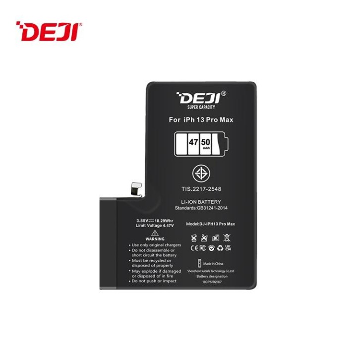 DEJI BATTERIA DE GRANDE CAPACITA (4750 mAh) PER APPLE IPHONE 13 PRO M.