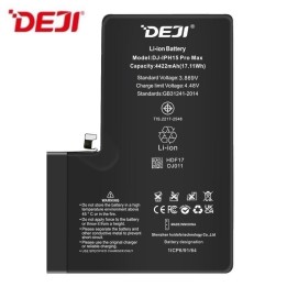 DEJI BATTERIA DE GRANDE CAPACITA (4770 mAh) PER APPLE IPHONE 15 PRO M.