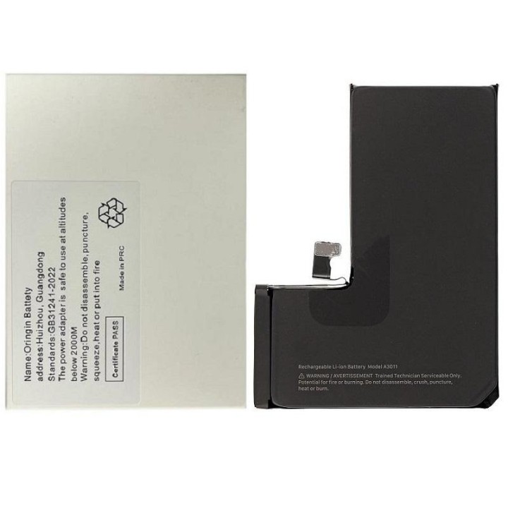 BATTERIA DE GRANDE CAPACITA (3450 mAh) PER APPLE IPHONE 15 PRO 6.1 (D.