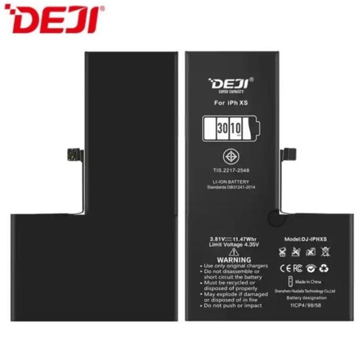 DEJI BATTERIA DE GRANDE CAPACITA (3210 mAh) PER APPLE IPHONE XS 5.8