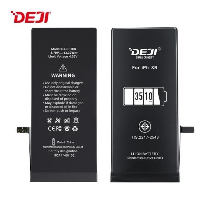 DEJI BATTERIA DE GRANDE CAPACITA (3510 mAh) PER APPLE IPHONE XR 6.1