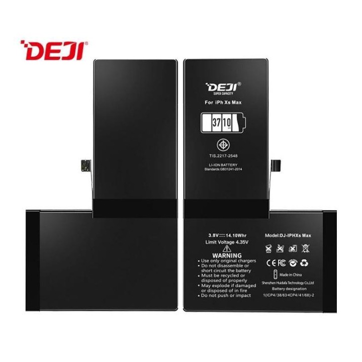 DEJI BATTERIA DE GRANDE CAPACITA (3710 mAh) PER APPLE IPHONE XS MAX 6.