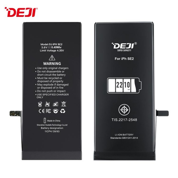 DEJI BATTERIA DE GRANDE CAPACITA (2210 mAh) PER APPLE IPHONE SE 2020..
