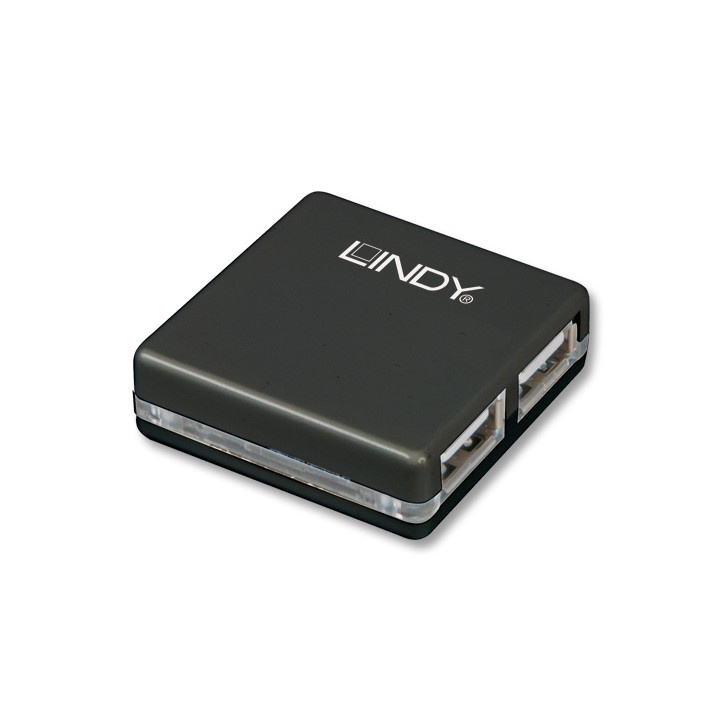 LINDY MINI HUB USB 2.0 4 PORTE
