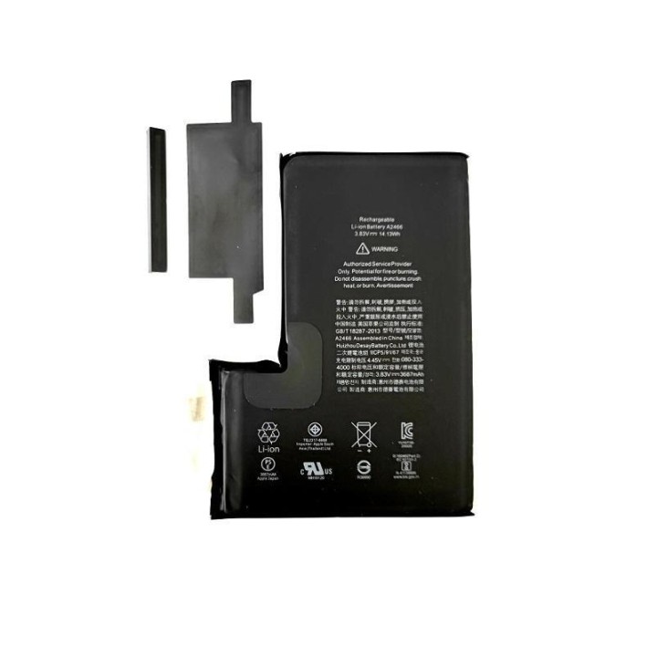 BATTERIA ORIGINALE A2466 (SENZA FLEX) PER APPLE IPHONE 12 PRO MAX 6.7.
