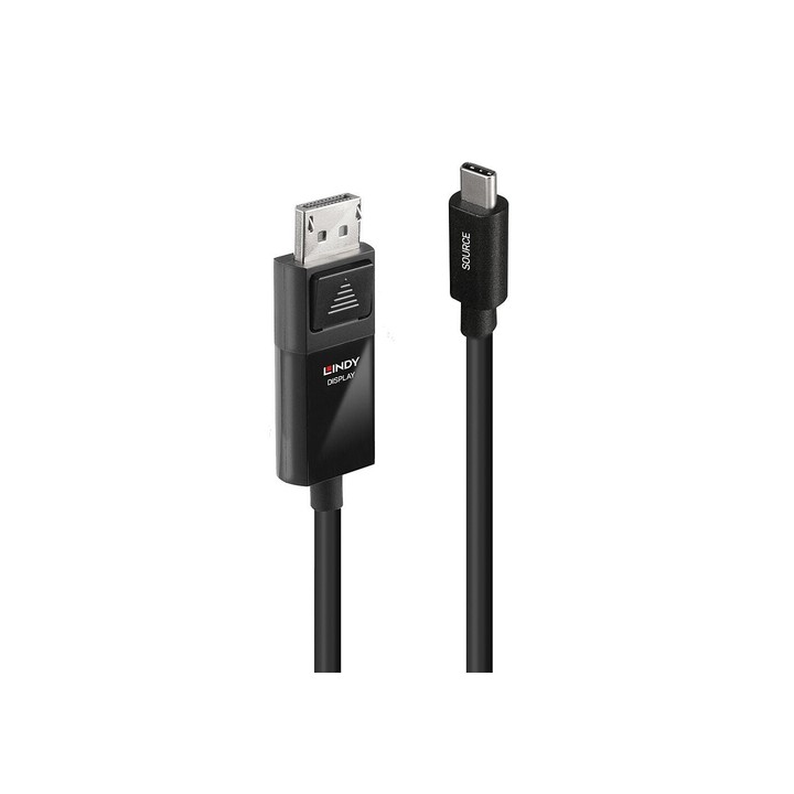 LINDY CAVO ADATTATORE USB TIPO C A DISPLAYPORT 8K60, 1M