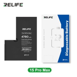 RELIFE BATTERIA DE GRANDE CAPACITA (4780 mAh) PER APPLE IPHONE 15 PRO.