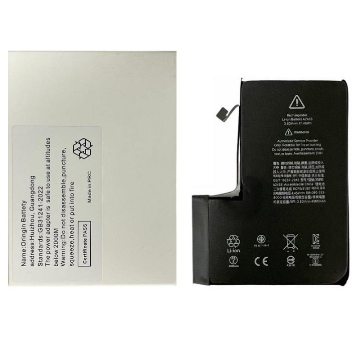 BATTERIA DE GRANDE CAPACITA (4560 mAh) PER APPLE IPHONE 12 PRO MAX 6..