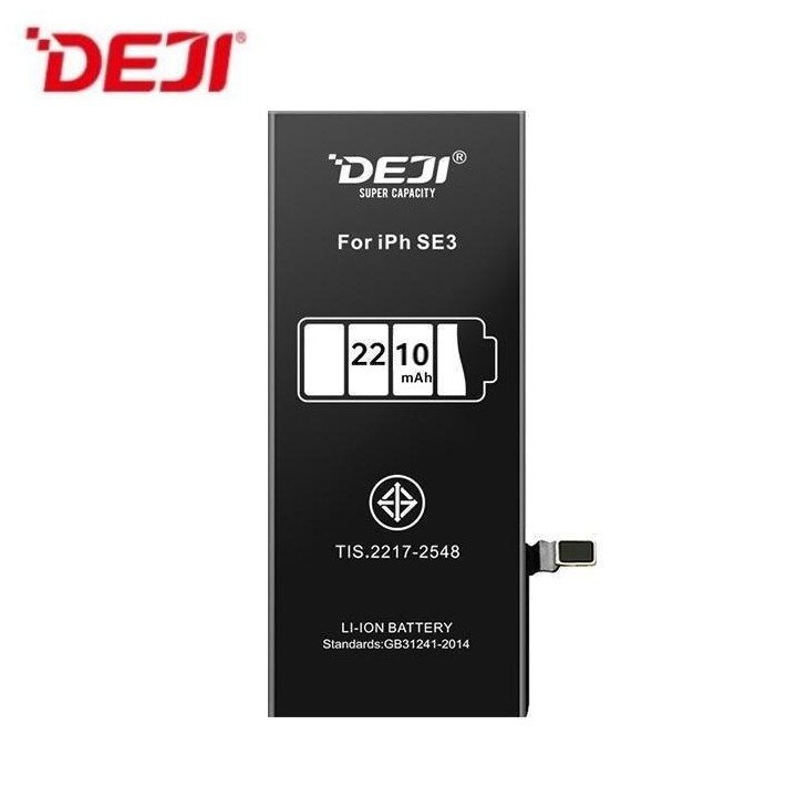 DEJI BATTERIA DE GRANDE CAPACITA (2210 mAh) PER APPLE IPHONE SE 3 / 2.