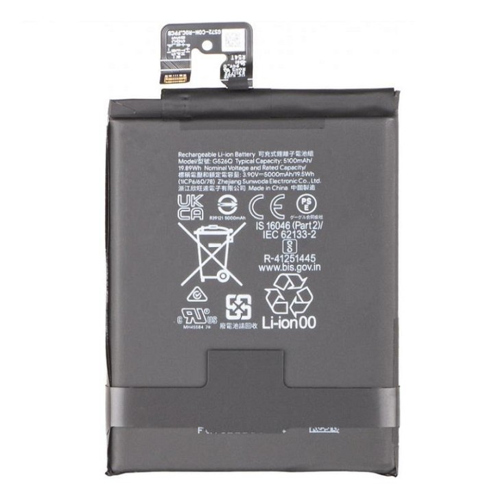 BATTERIA G526Q PER GOOGLE PIXEL 9A 5G (GXQ96 GTF7P G3Y12) ORIGINALE N.