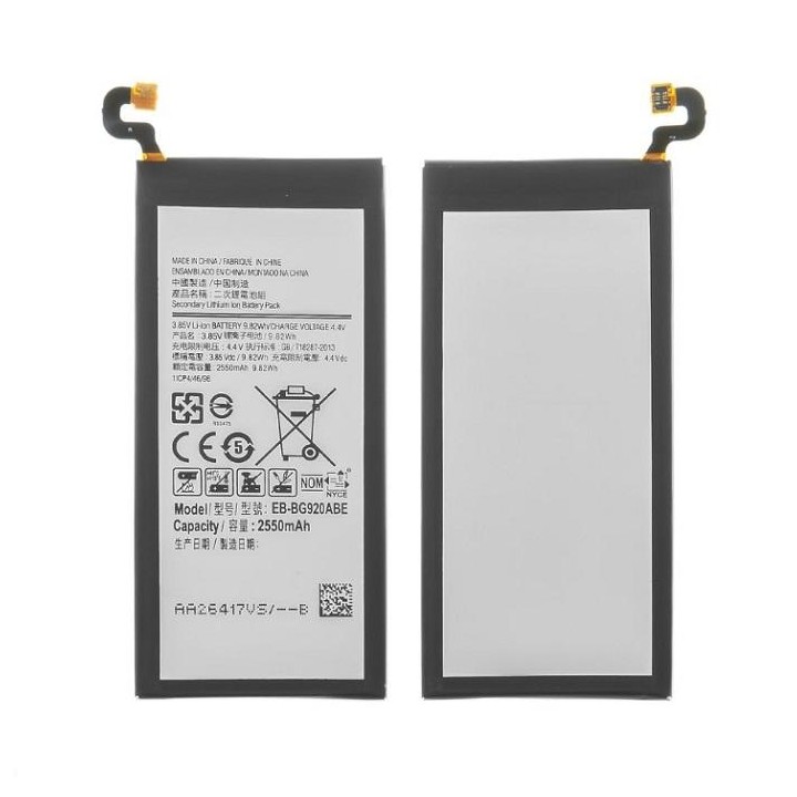BATTERIA EB-BG920ABE PER SAMSUNG GALAXY S6 G920F ORIGINALE